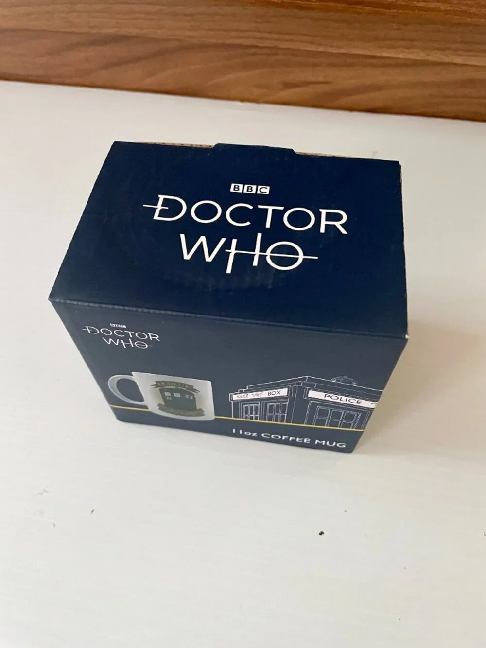 Doctor Who TARDIS 11-Oz Ceramic Coffee Mug